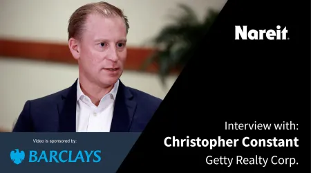 Chris Constant, president and CEO, Getty Realty Corp. 
